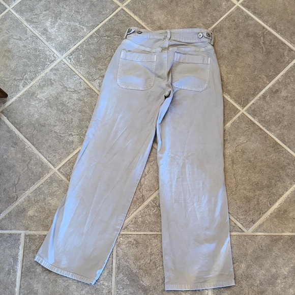 American Eagle Outfitters Gray Women Jeans, size 00 short - Picture 3 of 5
